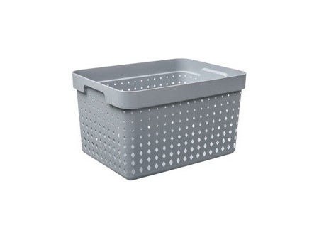 NHG Bac de rangement SEOUL BASKET L, PP, vert