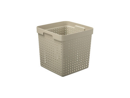 NHG Bac de rangement SEOUL BASKET XL, PP, vert