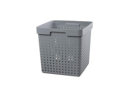NHG Bac de rangement SEOUL BASKET XL, PP, beige