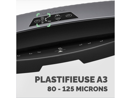 Fellowes Plastifieuse Calibre A3, anthracite