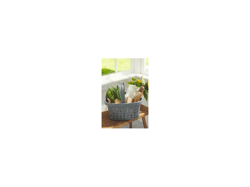 NHG Panier à provisions SEOUL BASKET, PP, 16 litres, noir