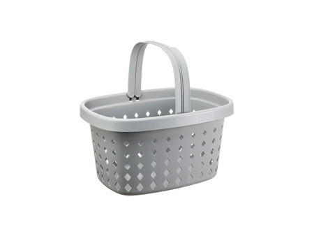 NHG Panier à provisions SEOUL BASKET, PP, 16 litres, gris