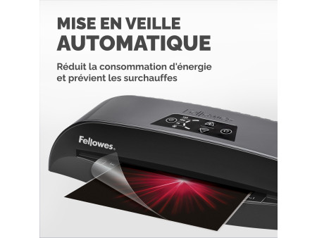 Fellowes Plastifieuse Calibre A4, anthracite
