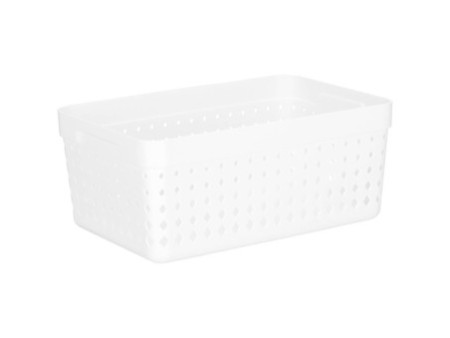 NHG Corbeille de rangement SEOUL ORGANIZER XL, blanc