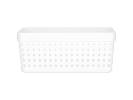 NHG Corbeille de rangement SEOUL ORGANIZER XL, blanc