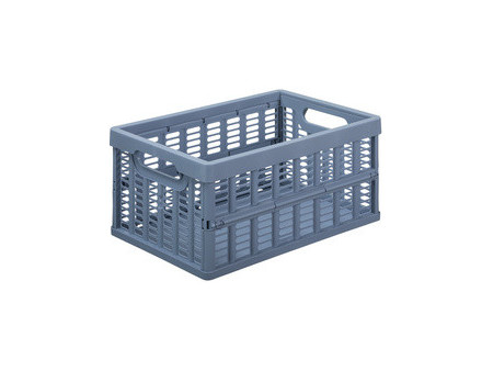 NHG Caisse de rangement pliante, PP, 11,5 litres, vert