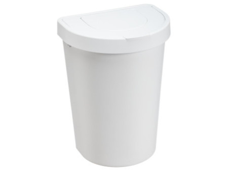 plast team Poubelle SEATTLE, 25 litres, blanc