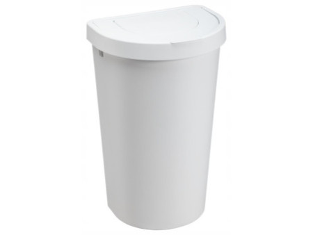 plast team Poubelle SEATTLE, 45 litres, blanc
