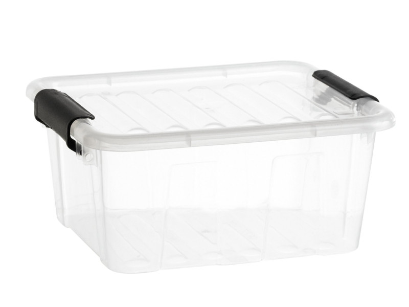 plast team Boîte de rangement HOME BOX, 2 L, transparent