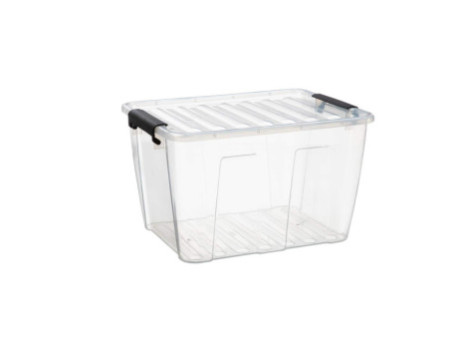 plast team Boîte de rangement HOME BOX, 15 L, transparent