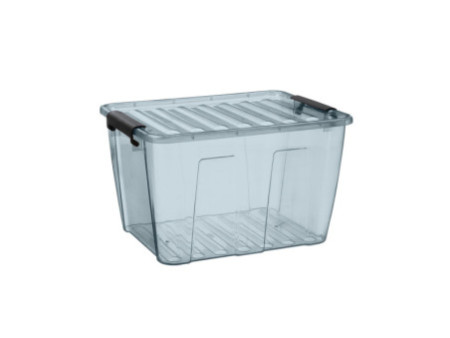 plast team Boîte de rangement HOME BOX, 15 L, gris