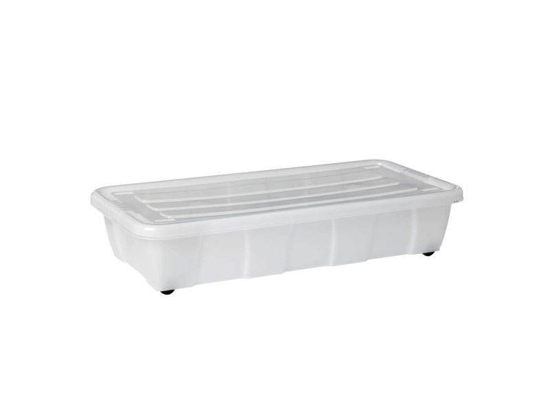 plast team Boîte de rangement BEDROLLER EASY, 30 litres