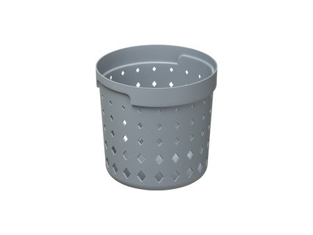 NHG Bac de rangement SEOUL ROUND ORGANIZER M, gris