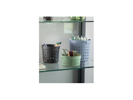 NHG Bac de rangement SEOUL ROUND ORGANIZER L, blanc