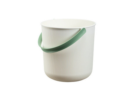 NHG Couvercle pour seau de rangement AKITA rond, beige clair