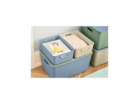 NHG Boîte de rangement AKITA STORAGE L, PP, beige clair
