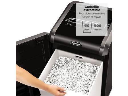 Fellowes Destr. de doc Powershred 225Ci, particule, suisse