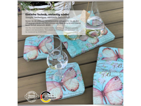 ViVA DECOR Technique des serviettes Colle + Vernis, 82 ml