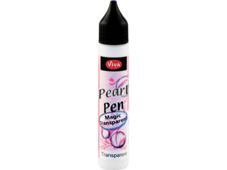 ViVA DECOR Stylo à perles, 28 ml, transparent