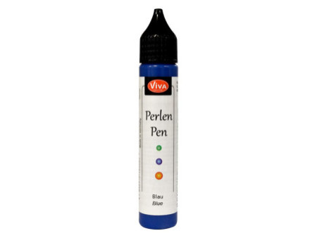 ViVA DECOR Stylo à perles, 28 ml, bleu