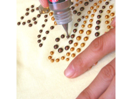 ViVA DECOR Stylo à perles, 28 ml, or
