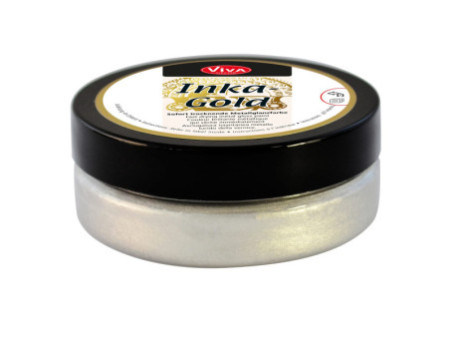 ViVA DECOR Cire Inka-Gold, 62,5 g, platine