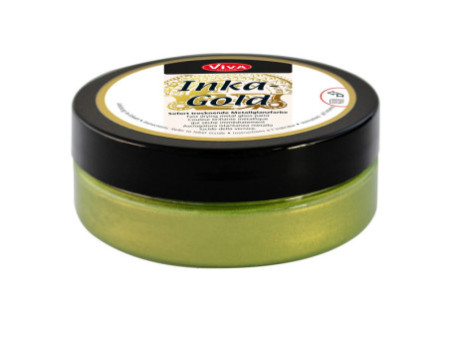 ViVA DECOR Cire Inka-Gold, 62,5 g, vert jaune
