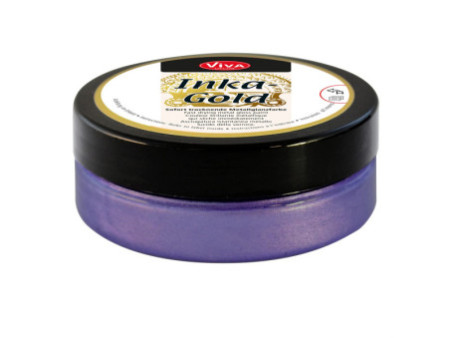ViVA DECOR Cire Inka-Gold, 62,5 g, violet