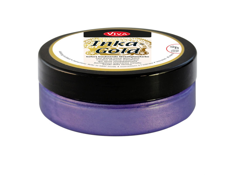 ViVA DECOR Cire Inka-Gold, 62,5 g, violet