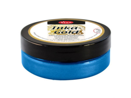 ViVA DECOR Cire Inka-Gold, 62,5 g, bleu acier