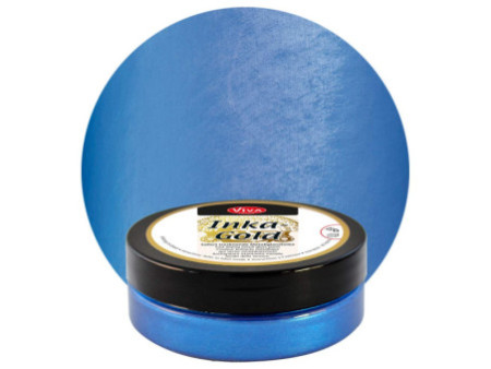 ViVA DECOR Cire Inka-Gold, 62,5 g, bleu acier