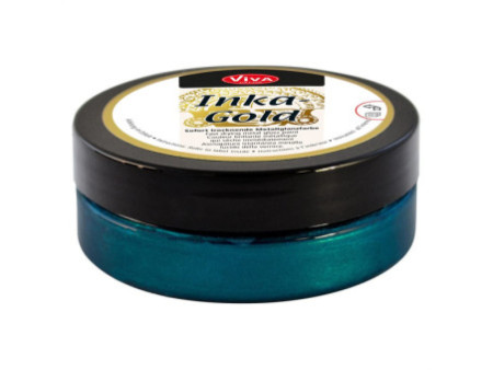 ViVA DECOR Cire Inka-Gold, 62,5 g, pétrole