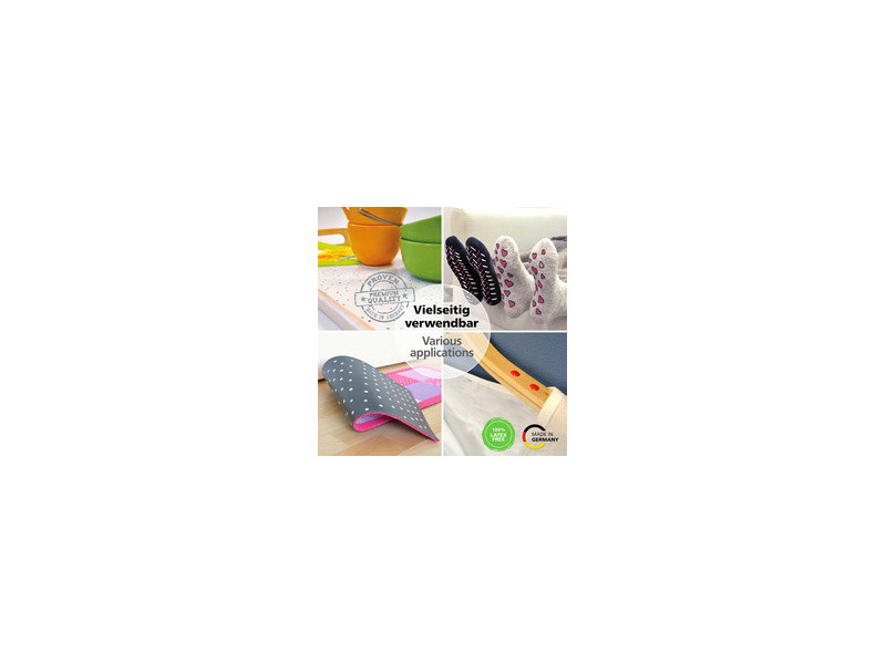 ViVA DECOR Peinture antidérapante ABS Sock-Stop, rose