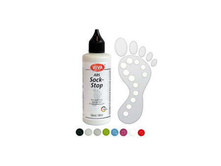 ViVA DECOR Peinture antidérapante ABS Sock-Stop, rose