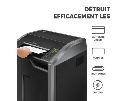 Fellowes Destructeur de docs. Powershred 425Ci, particule