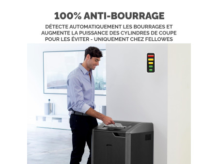 Fellowes Destructeur de docs. Powershred 425Ci, particule