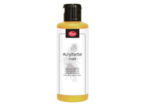 ViVA DECOR Peinture acrylique, 82 ml, moutarde