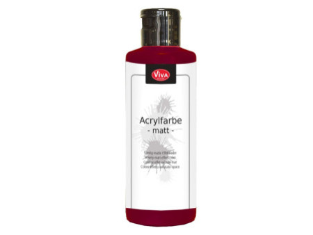 ViVA DECOR Peinture acrylique, 82 ml, bordeaux