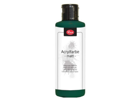 0iVA DECOR Peinture acrylique, 82 ml, vert foncé