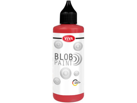 ViVA DECOR Blob Paint, 90 ml, rouge