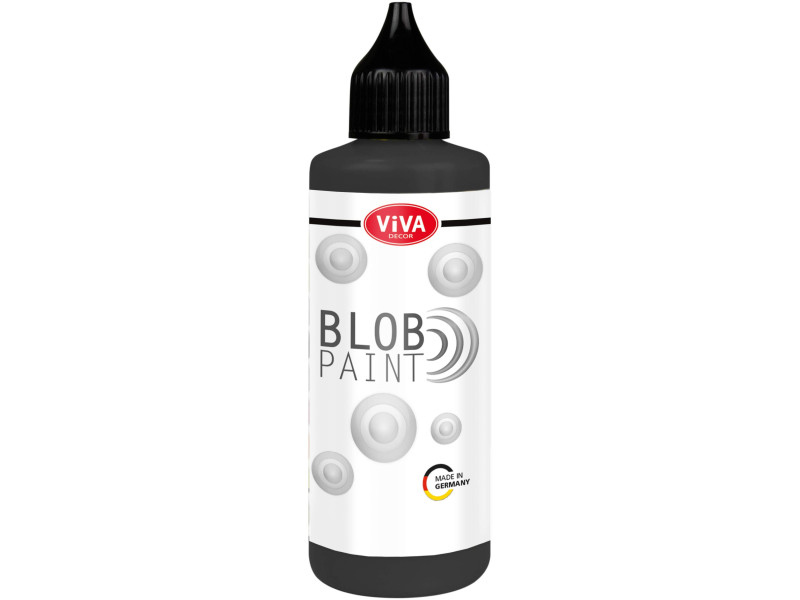 ViVA DECOR Blob Paint, 90 ml, noir