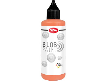 ViVA DECOR Blob Paint, 90 ml, orange fluo