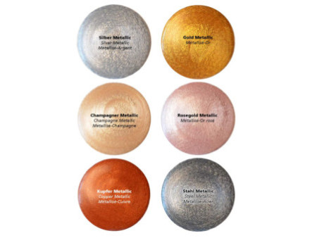 ViVA DECOR Blob Paint, 90 ml, acier métallisé