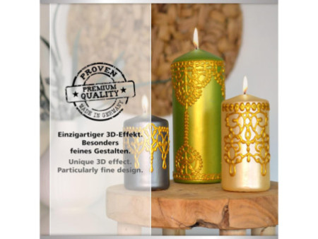 ViVA DECOR Candle Wachs Pen, 28 ml, or