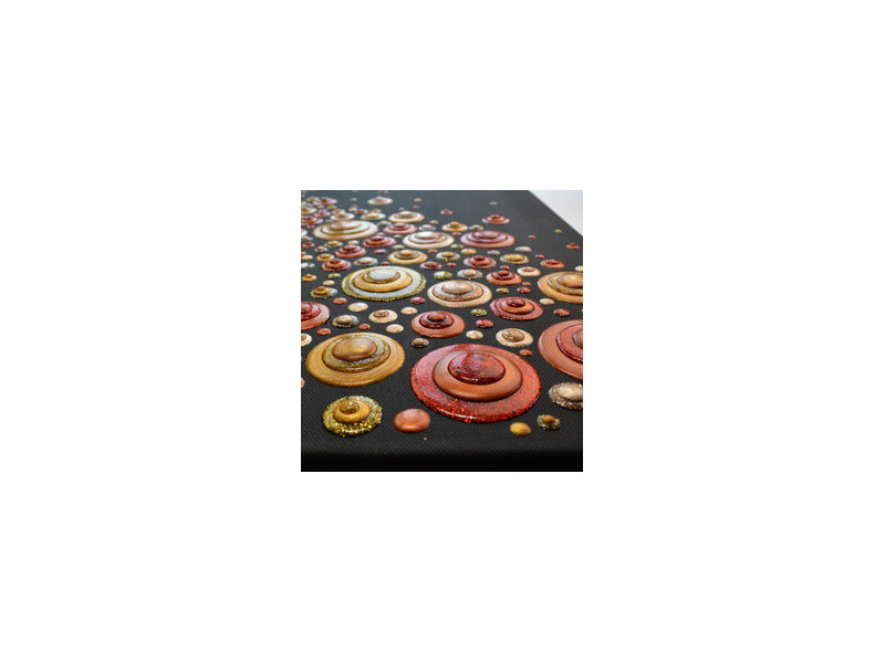 ViVA DECOR Set de peinture Blob Paint Golden Glow, 6 pièces