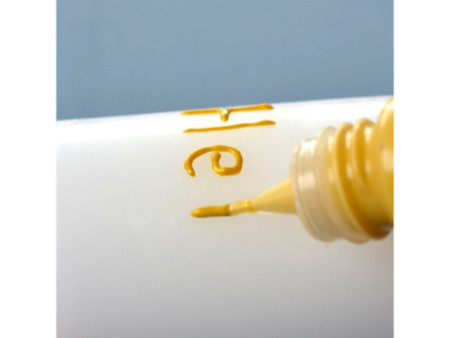 ViVA DECOR Candle Wachs Pen, 28 ml, set de 2, or