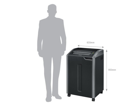Fellowes Destructeur de docum. Powershred 485I,bandes 5,8 mm