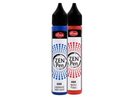 ViVA DECOR Stylo à perle Zen Pen 'Force & courage', set de 2