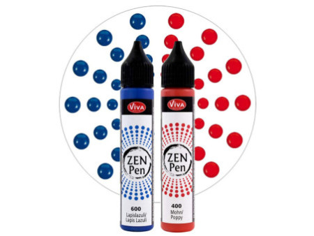 ViVA DECOR Stylo à perle Zen Pen 'Force & courage', set de 2