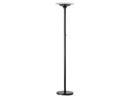 UNiLUX Lampadaire à LED VARIAGLASS, couleur: noir